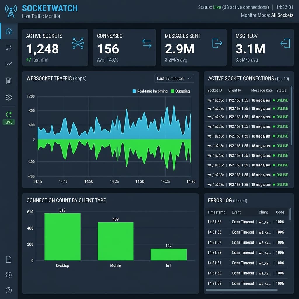 WebSocket Connection Hub